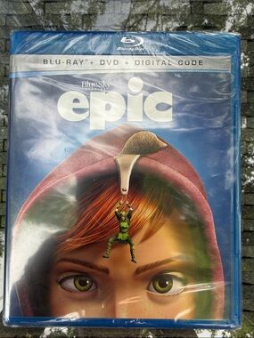 Epic (Blu-ray + DVD + Digital Code) Animated Movie - BRAND NEW/SEALED